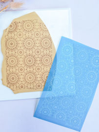 Zeefdruk print - Boho sun