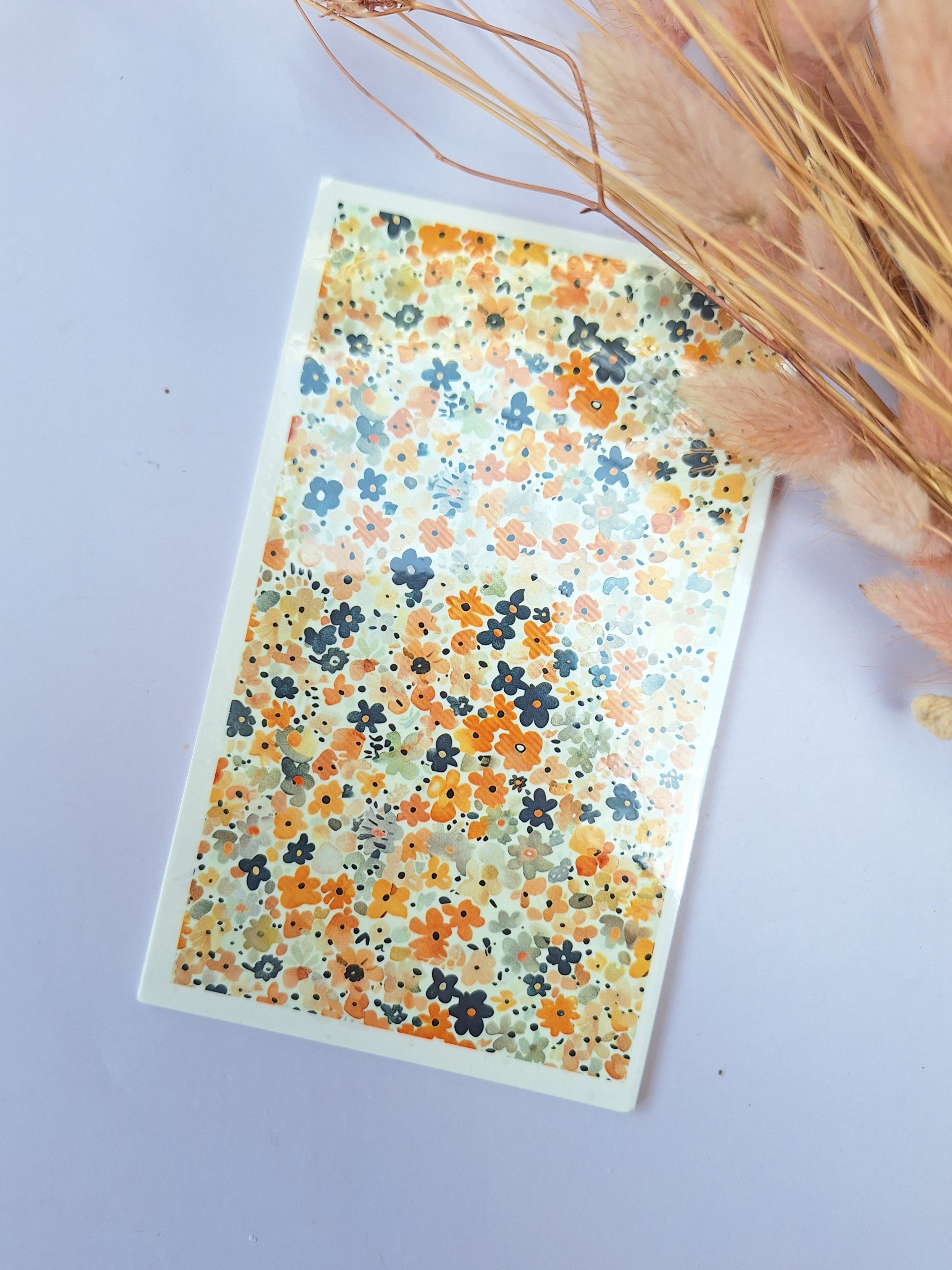 Water transfer print - Blorange