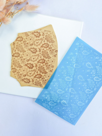 Zeefdruk print - Paisley