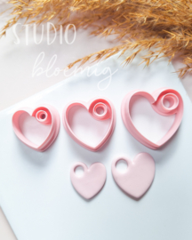 Clay cutter - Simple heart donut