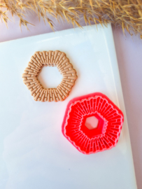 Clay cutter - Rotan zeshoek