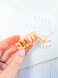 Clay cutter - Flower petal tool - Daisy