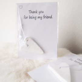 Little card - Friend -  Studio op de Maalzolder.