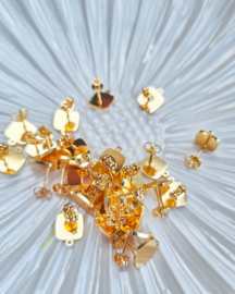Oorbelstekers - Square gold