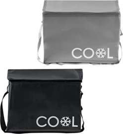 24 x Koeltas - Thermotas - 4 liter - 20x15x15cm - 2ass kleur  DD1405