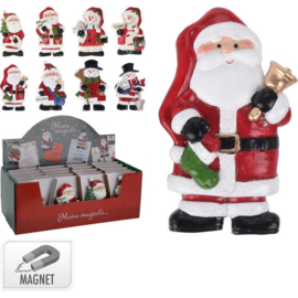 24 x Kerstmagneten - K.man + S.man - 8ass KE5095