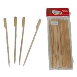 12 x Sate stokjes - Sate prikkers - Bamboo stokjes - Sushi stokjes - 18cm - 50 stuks per zakje   BB1027