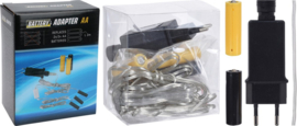 6 x Batterijvervanger - Batterij Adapter - 3 produkten op AA batterijen EE5010