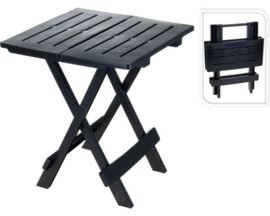 4 x Klaptafel - Bijzettafel - Kunststof Campingtafel - 45x43x50cm  HG0050