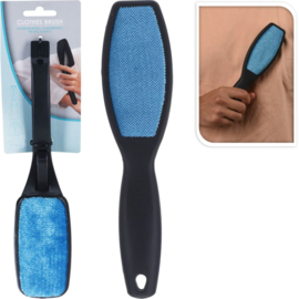 24 x Kledingborstel - Dubbelzijdig - Zwart/Blauw CC2900