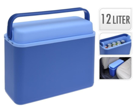 6 x Koelbox 12 Liter ijsblauw  HE0010