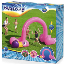 3 x Bestway - Watersproeier - Tuindouche - Opblaasbare Flamingo - 193 x 340cm  HK1110