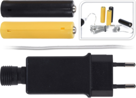 6 x Batterijvervanger - Batterij Adapter - 3 produkten op AA batterijen  EE5010