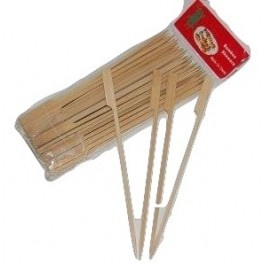 12 x Sate stokjes - Sate prikkers - Bamboo stokjes - Sushi stokjes - 18cm - 50 stuks per zakje   BB1027