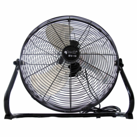 2 x Vloerventilator verchroomt Ø 45 cm HK2000