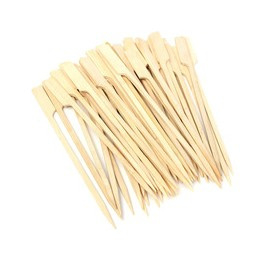 12 x Sate stokjes - Sate prikkers - Bamboo stokjes - Sushi stokjes - 18cm - 50 stuks per zakje   BB1027