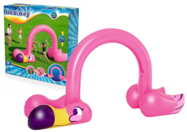 3 x Bestway - Watersproeier - Tuindouche - Opblaasbare Flamingo - 193 x 340cm  HK1110