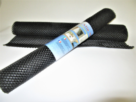 10 x Antislip mat op rol zwart 45 x 100 cm  DD2200