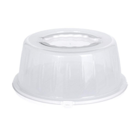 15 x Taartplateau rond - D33cm - 25cm - H15cm - 3ass kleur DD1160