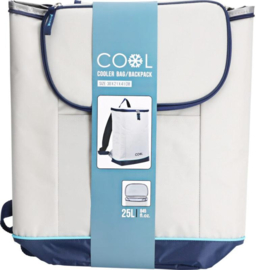 6 x Koeltas Rugtas - 25 Liter - Grijs/Blauw  HE6000