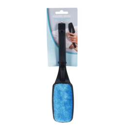 24 x Kledingborstel  - Dubbelzijdig - Zwart/Blauw  CC2900