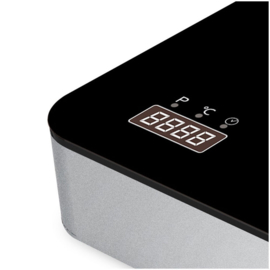 4 x Elektrische inductiekookplaat met Touch display - 2000Watt - Deski  HK3100