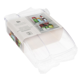 10 x Koelkast Opbergbakjes - Set van 3 stuks  EE1080