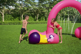 3 x Bestway - Watersproeier - Tuindouche - Opblaasbare Flamingo - 193 x 340cm  HK1110