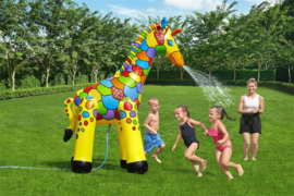 4 x Bestway - Watersproeier - Tuindouche - Opblaasbare Giraffe - H=198cm  HK1100