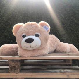 4 x Pluche slaapbeer - liggende beer - Slaapbeer liggend - 100cm SP1296