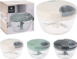 12 x Groentehakker - Multihakker 13 x 9 cm - 3ass kleur EE1130