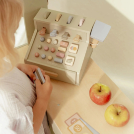Little Dutch Houten Kassa met Scanner en Pinpaslezer
