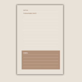 Notitieboek Stille Tijd