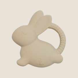 Jollein Bijtring Rubber Bunny Nougat