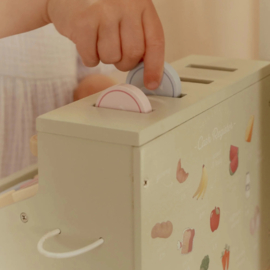 Little Dutch Houten Kassa met Scanner en Pinpaslezer
