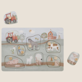 Little Dutch Geluiden Puzzel Little Farm