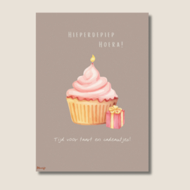 Kaart “Hieperdepiep Hoera!”