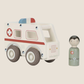 Little Dutch Houten Ambulance