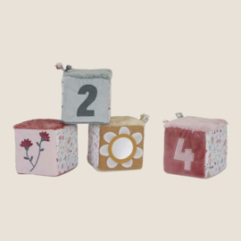 Zachte Blokkenset Flowers & Butterflies