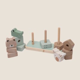 Houten Stapeltoren Jungle Jumbo