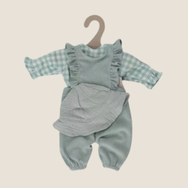 Babypop kleertjes groen
