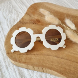 Rammelaartje Baby- en Kinder Zonnebril Bloem Beige