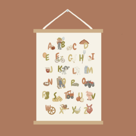 Muusjes Alfabet Poster Boerderij