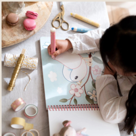 Little Dutch Kleurboek met potloden Rosa