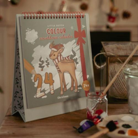 Little Dutch Adventskalender Kleurboek