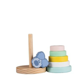 Woezel en Pip Stapeltoren Hout Woezel