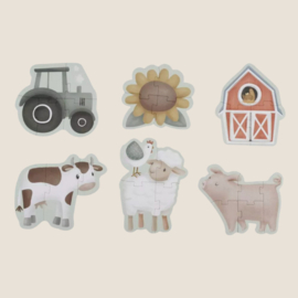 Little Dutch 6 in 1 Puzzel Little Farm