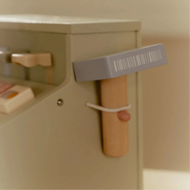 Little Dutch Houten Kassa met Scanner en Pinpaslezer