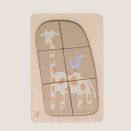 Jollein Houten Puzzel Giraffe
