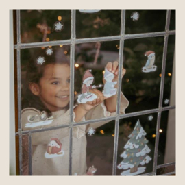 Raamstickers kerst